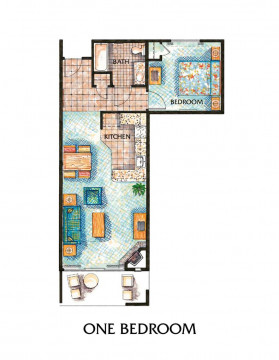 One Bedroom Condo 