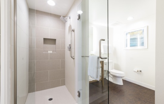 Combo Shower/Tub or Shower Bathrooms
