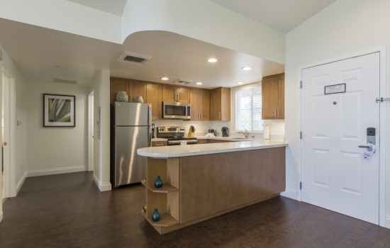 One Bedroom Condo Kitchen